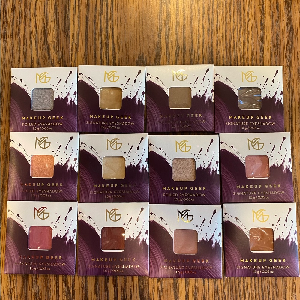 Makeup Geek Eyeshadows